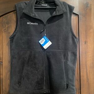 Columbia Black Fleece Vest